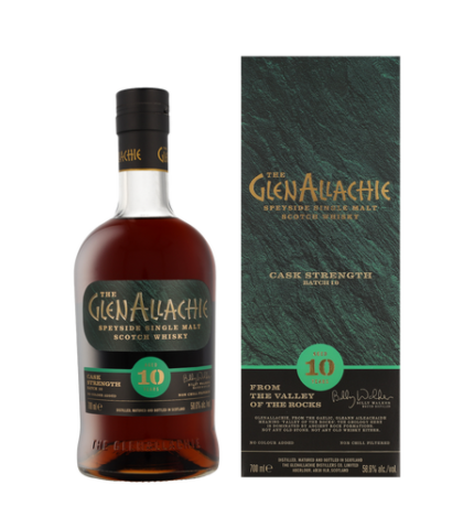 Glenallachie 10 Years Batch No. 10 + GB 70cl, 글렌알라치 10 년 배치 번호 10 + GB 70cl
