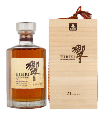 Hibiki 21 Years 100th Anniversary Edition + GB 70cl, 히비키 21년 100주년 기념 에디션 + GB 70cl